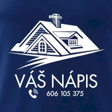 Tričko pro pokrývače - Velká střecha