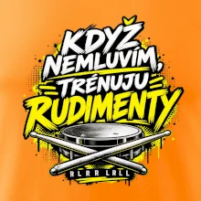 Když nemluvím trénuju rudimenty - bubenické paličky