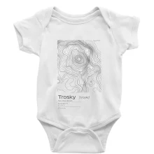 Trosky - vrstevnice v obdélníku