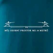 Můj osobní prostor má 14 metrů