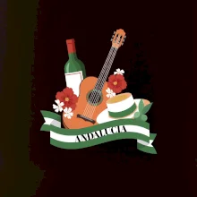 Andalucia kytara a stuha