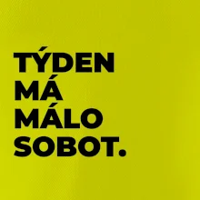 TÝDEN MÁ MÁLO SOBOT.