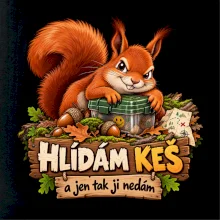 Hlídám keš veverka s pokladem