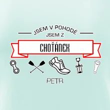 Jsem v pohodě jsem z ... (vlastní název a jméno)