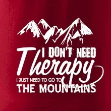 I dont need therapy - Mountains - Nepotřebuji terapii - Hory