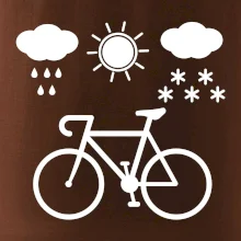 Cyklista za každého počasí
