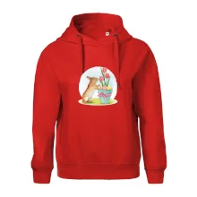 Velikonoční zajíček tulipány