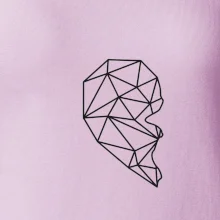 Párovy motiv srdce geometrie - ONA