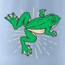 Žába zelená kreslená