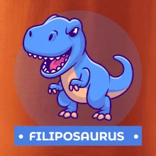 Dinosauří jména - modrý dinosaurus