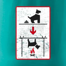 Tričko pro odpůrce sraní na chodníku