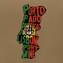 Mapy - názvy měst - Portugalsko