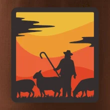 Pastevec ovcí - čtverec