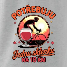 Potřebuju jednu sklenku na 10km