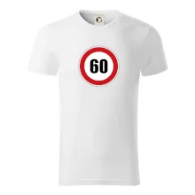 Dopravní značka - omezení rychlosti 60