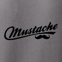 Mustache - nápis