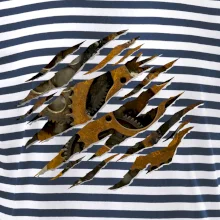 Roztržené triko - ozubená kola