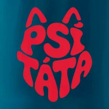 Psí táta nápis v hlavě