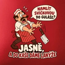 Svíčková do guláše a lanýže do kaše