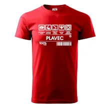Čárový kód  - Plavec