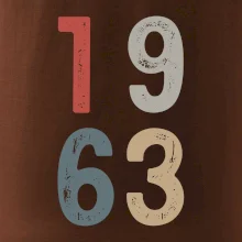Vintage číslice 1963