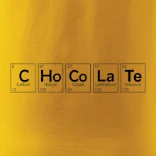 Čokoláda - periodická tabulka