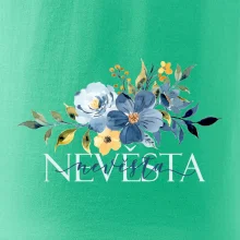 Nevěsta květy modré