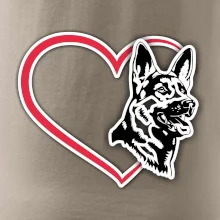 Německý ovčák v srdci