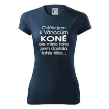 Chtěla jsem k Vánocům koně