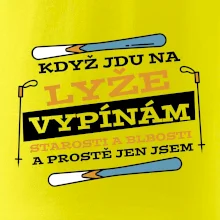 Když jdu na lyže, vypínám starosti