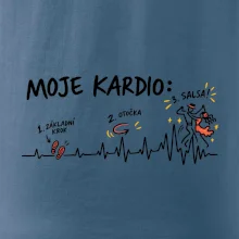 Moje kardio základní krok otočka salsa