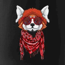 Červená panda hipster Červená panda hipster
