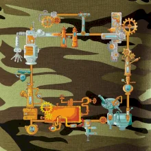 Steampunk barevná sestava