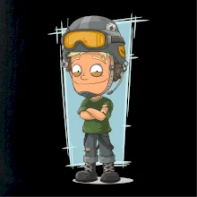 Vesmírný voják denim