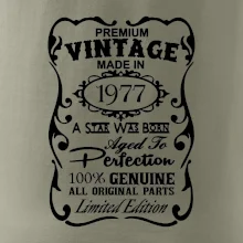 Vintage Etiketa - 1977