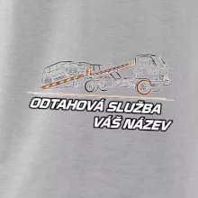 Odtahová služba - nakládání auta
