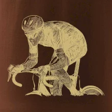 Silniční cyklista předek