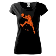 Basketball player splash