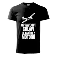 Opravdovi chlapi létají bez motoru