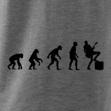 Evoluce kytarista - noha na kombu