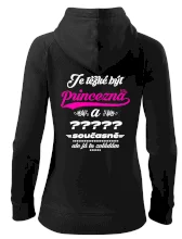 Je těžké být princezna - vlastní nápis