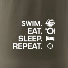 Eat sleep swim