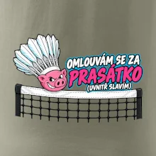 Badminton omluva za prasátko