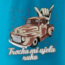 Trochu mi ujela ruka