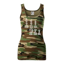 Šachové figurky kreslené