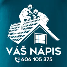 Tričko pro pokrývače - Dva dělníci