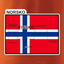 Norsko vlajka další státy