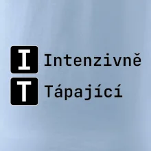 IT Nápis Intenzivně Tápající