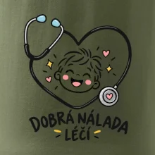 Dobrá nálada léčí - dětská tvář v srdci