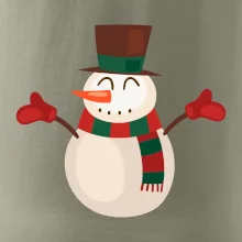 Vánoční sněhulák